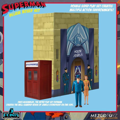 Mezco 5 Points Superman - The Mechanical Monsters (1941): Deluxe Boxed Set
