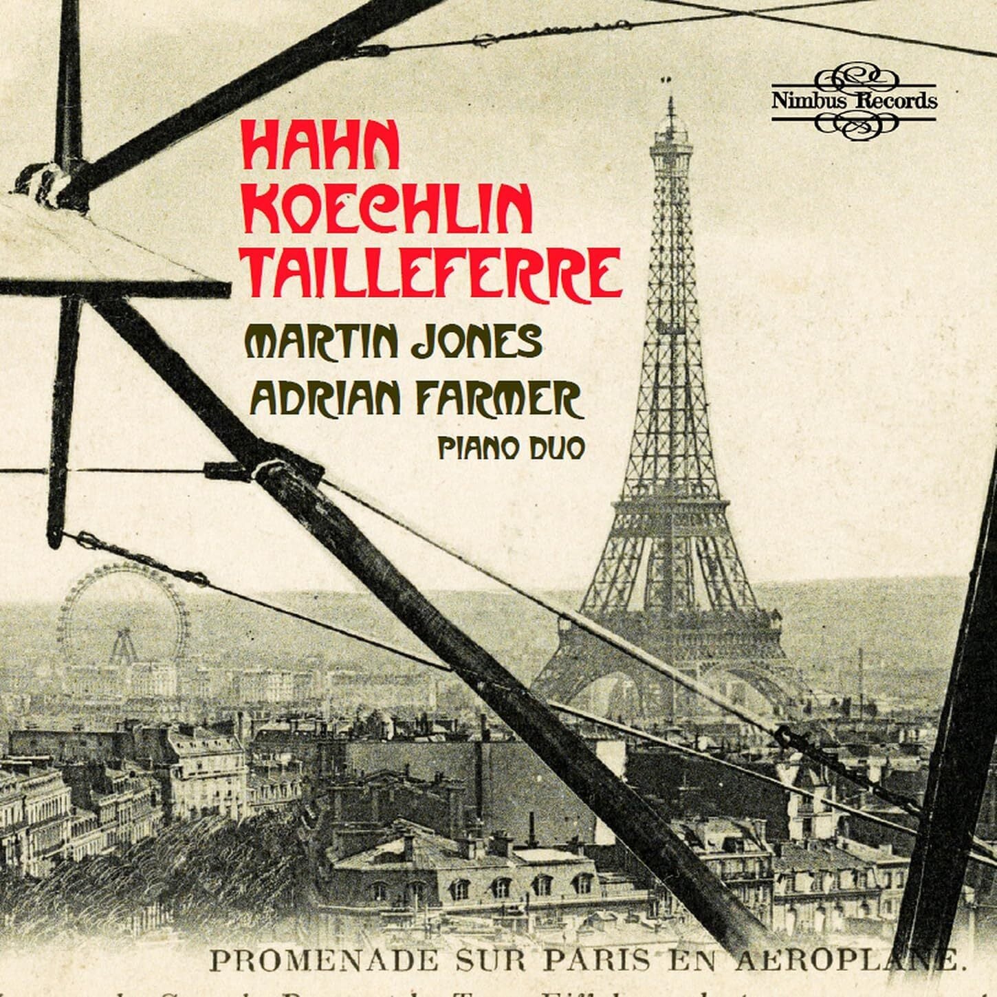 Martin Jones/Adrian Farmer: Hahn/Koechlin/Tailleferre