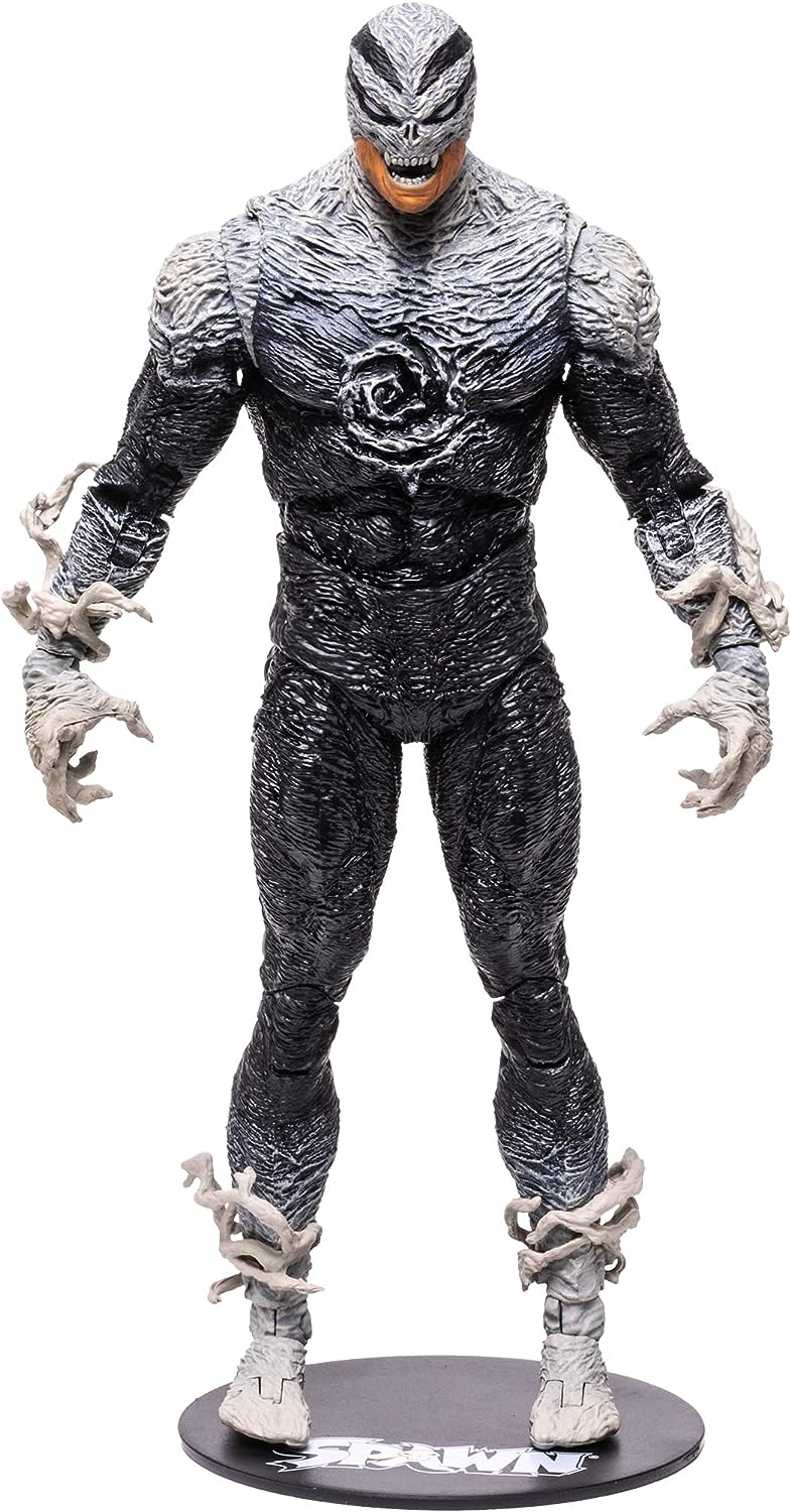 McFarlane Toys, Spawn Comic Haunt Spawn Action Figure set with 22 Moving Parts, Collectible Figure with Accessories and Collectors Stand Base – Ages 12+