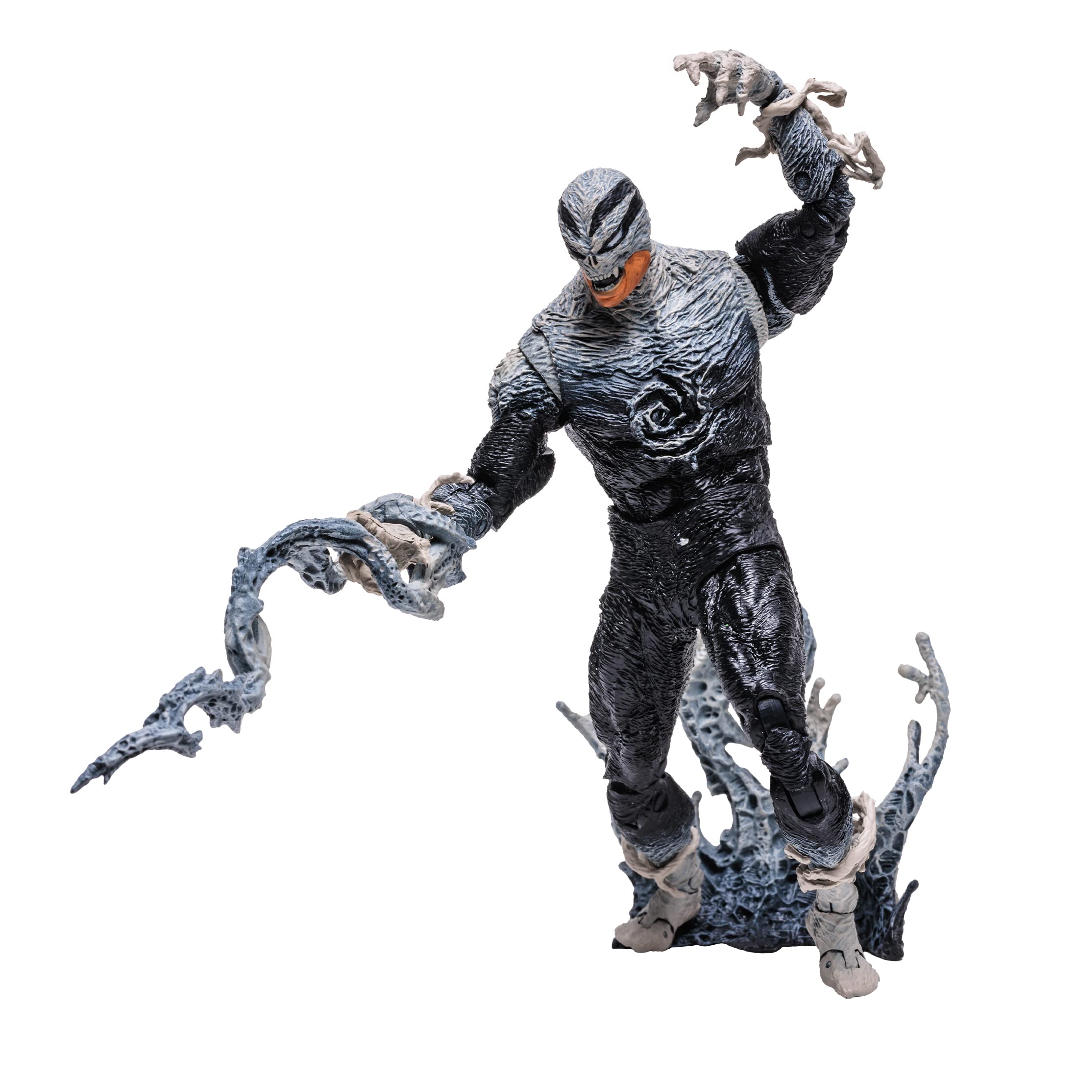 McFarlane Toys, Spawn Comic Haunt Spawn Action Figure set with 22 Moving Parts, Collectible Figure with Accessories and Collectors Stand Base – Ages 12+