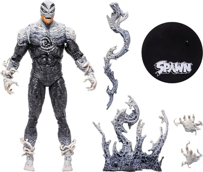 McFarlane Toys, Spawn Comic Haunt Spawn Action Figure set with 22 Moving Parts, Collectible Figure with Accessories and Collectors Stand Base – Ages 12+