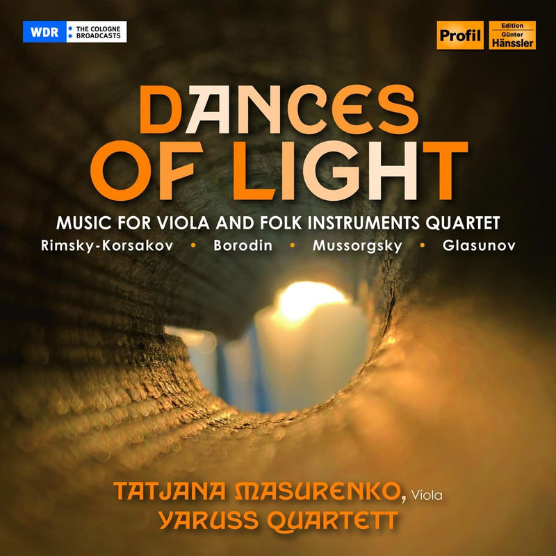Dances of Light: Music for Viola and Folk Instruments Quartet