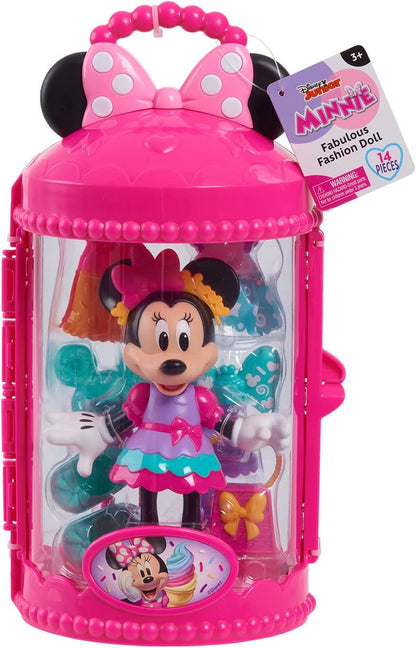 Disney Minnie Mouse Fabulous Fashion Doll, 89992, Multi-color