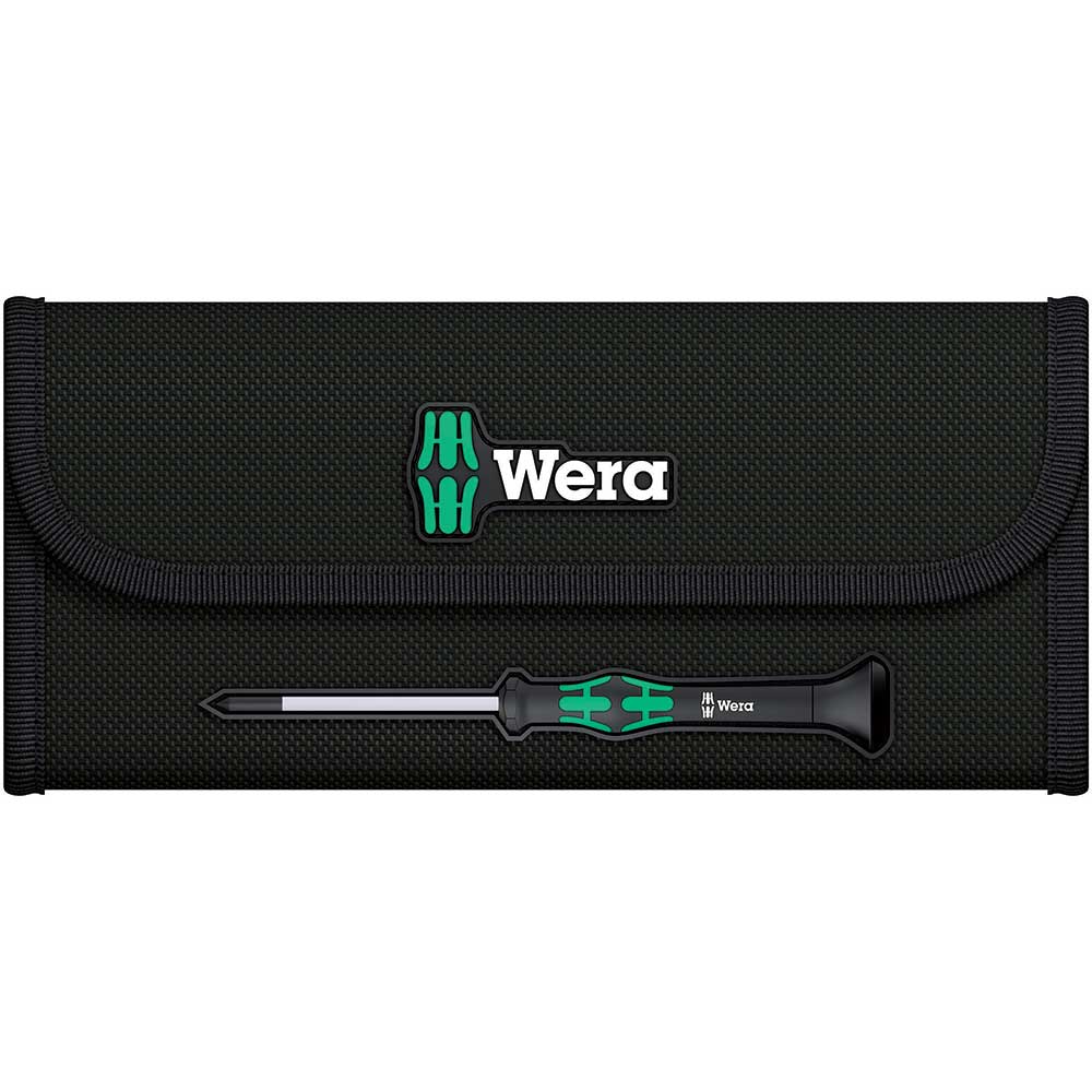 Wera Kraftform Micro Elektroniker Schraubendrehersatz, 12-teilig, Mehrfarbig, 05073675001