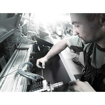 Wera Kraftform Micro Elektroniker Schraubendrehersatz, 12-teilig, Mehrfarbig, 05073675001
