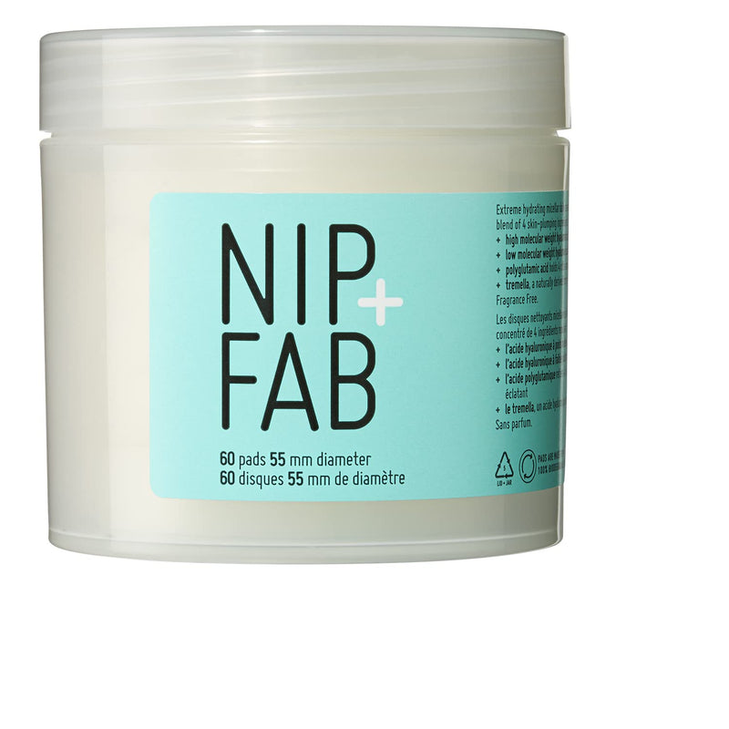 Nip+Fab HYALURONIC FIX 4 CLEANSING PADS