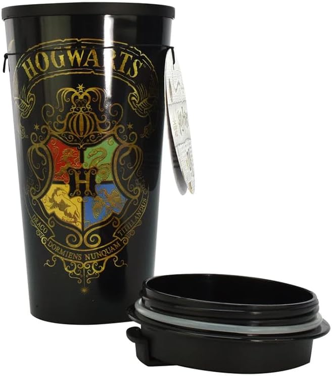 Harry Potter Thermo Kaffeebecher, Kaffeetasse Unterwegs, 500 ml, Fanartikel