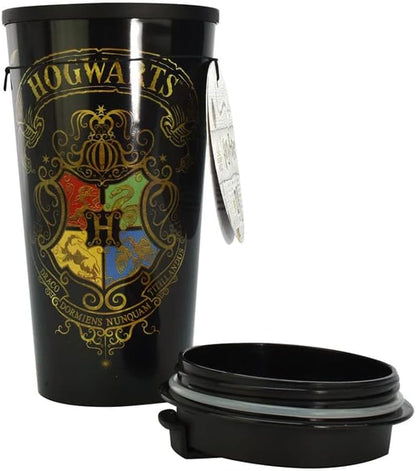 Harry Potter Thermo Kaffeebecher, Kaffeetasse Unterwegs, 500 ml, Fanartikel