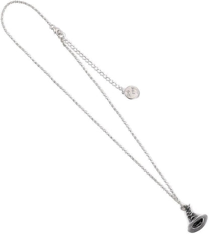 Official Harry Potter Sterling Silver Sorting Hat Necklace- NN0111