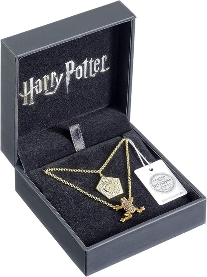 Harry Potter Schokofrosch Halsketting goudkleurig Fan merch, Film