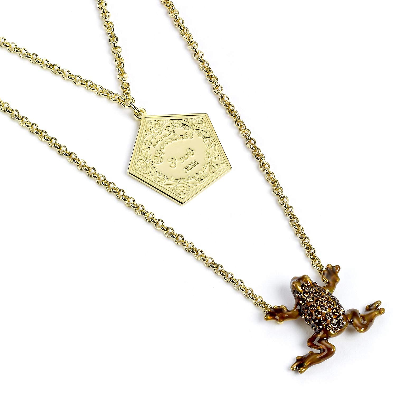 Harry Potter Schokofrosch Halsketting goudkleurig Fan merch, Film
