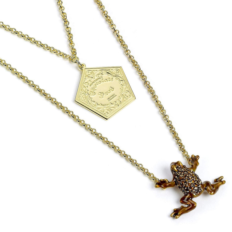 Harry Potter Schokofrosch Halsketting goudkleurig Fan merch, Film