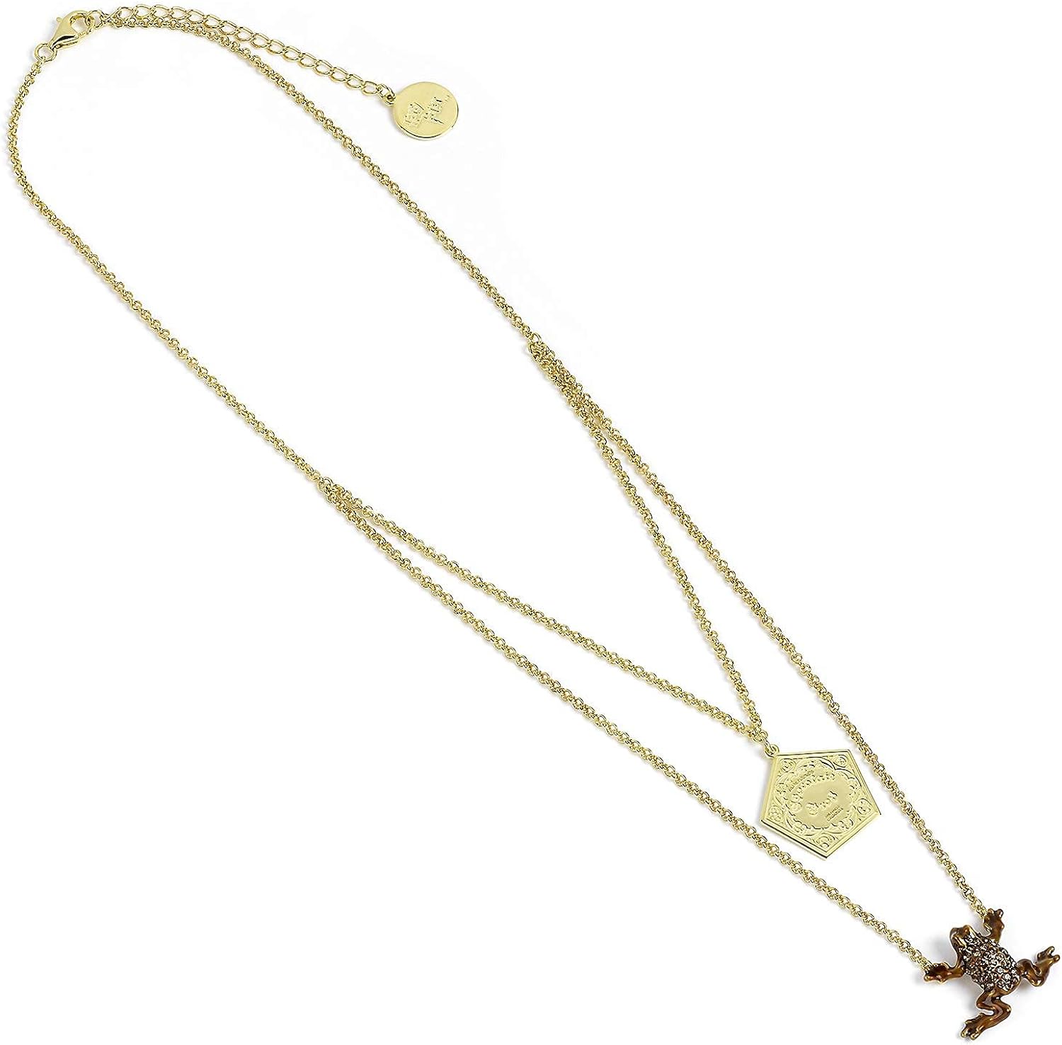 Harry Potter Schokofrosch Halsketting goudkleurig Fan merch, Film
