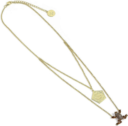 Harry Potter Schokofrosch Halsketting goudkleurig Fan merch, Film