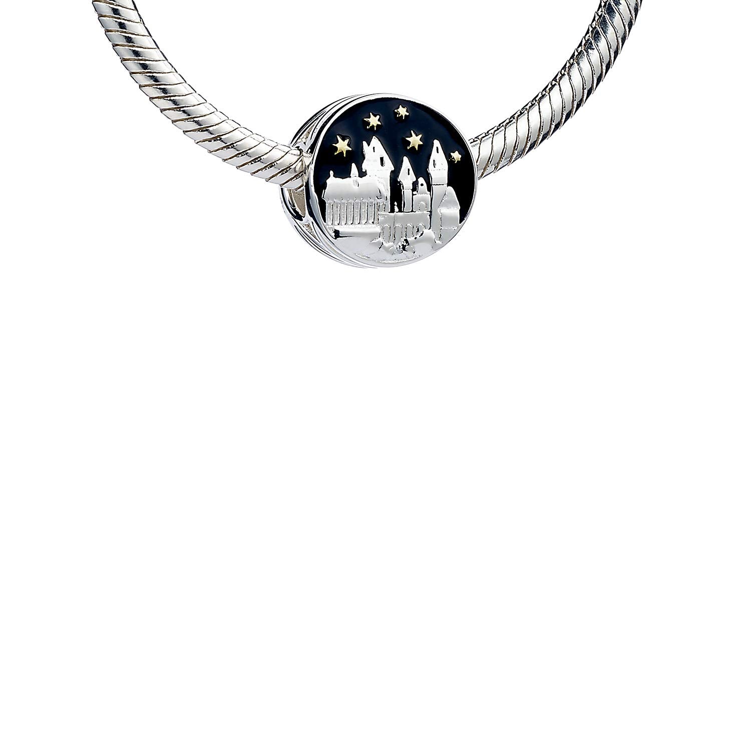 Official Harry Potter Sterling Silver Hogwarts Castle Bead by The Carat Shop