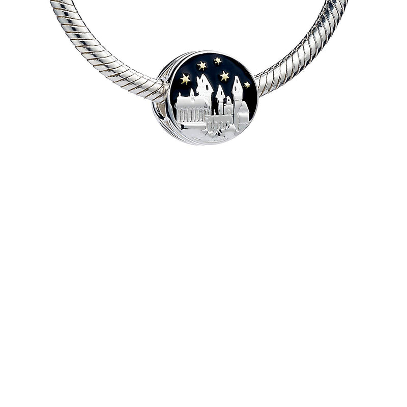 Official Harry Potter Sterling Silver Hogwarts Castle Bead by The Carat Shop