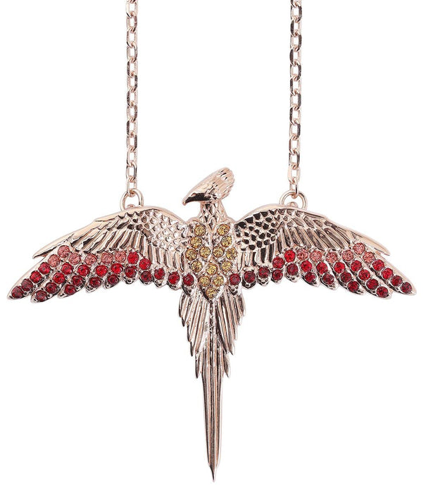 Harry Potter Phoenix Halsketting koperkleurig Fan merch, Film, Hogwarts