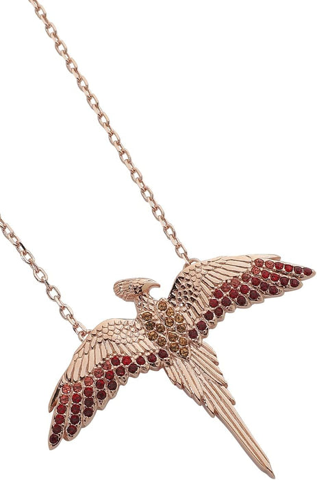 Harry Potter Phoenix Halsketting koperkleurig Fan merch, Film, Hogwarts