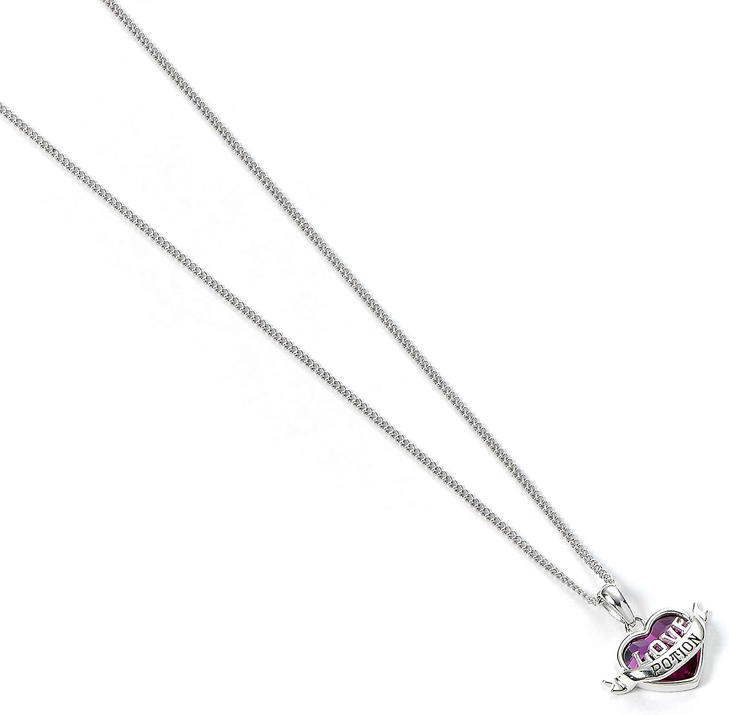 The Carat Shop Official Harry Potter Sterling Silver Love Potion Necklace with Crystal