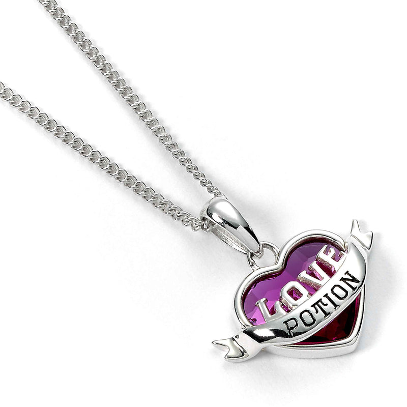 The Carat Shop Official Harry Potter Sterling Silver Love Potion Necklace with Crystal