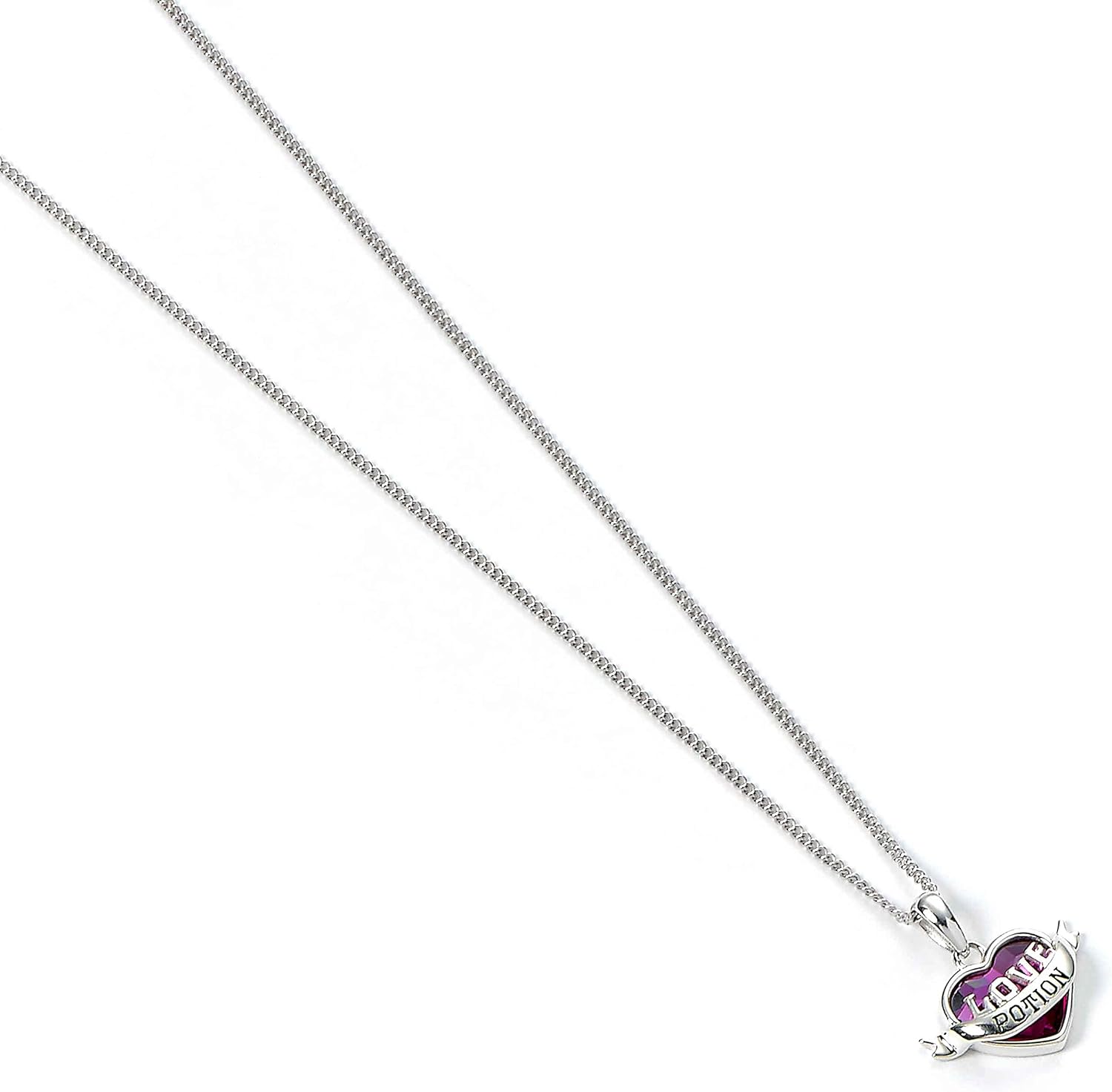 The Carat Shop Official Harry Potter Sterling Silver Love Potion Necklace with Crystal