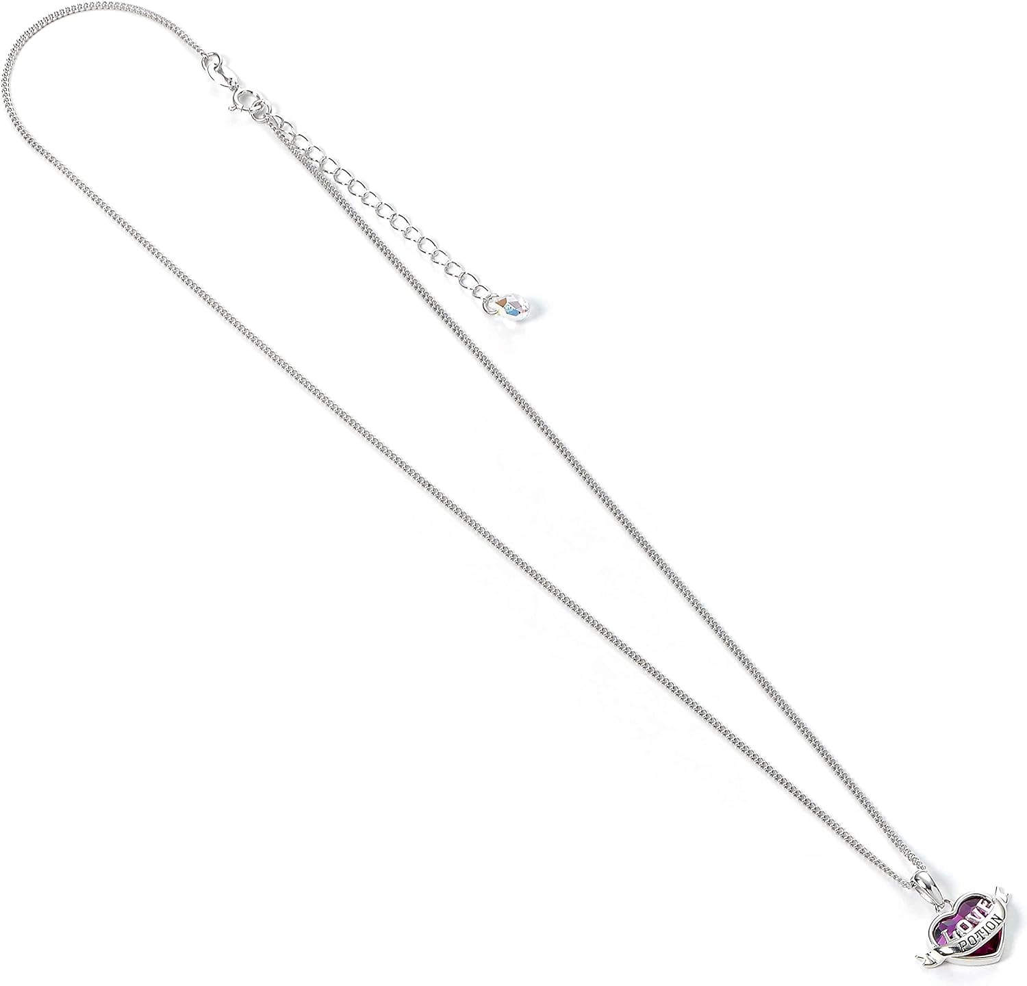 The Carat Shop Official Harry Potter Sterling Silver Love Potion Necklace with Crystal
