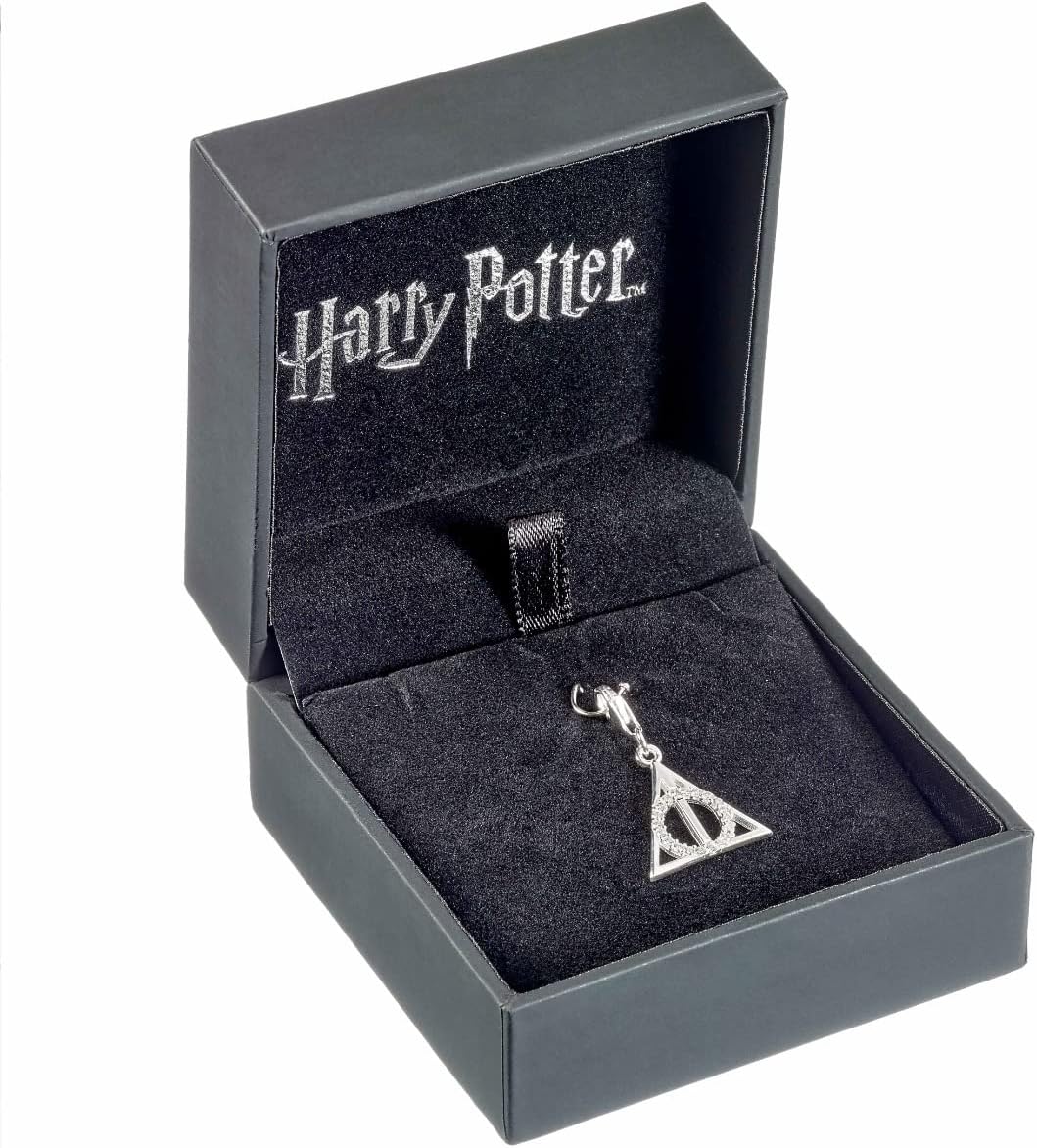 Harry Potter - Deathly Hallows Clip on Charm with Crystal Elements