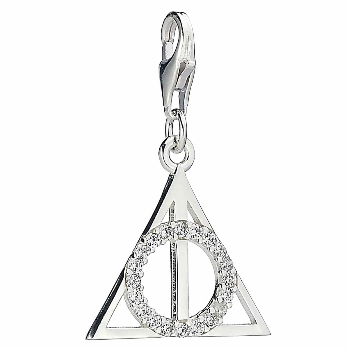 Harry Potter - Deathly Hallows Clip on Charm with Crystal Elements