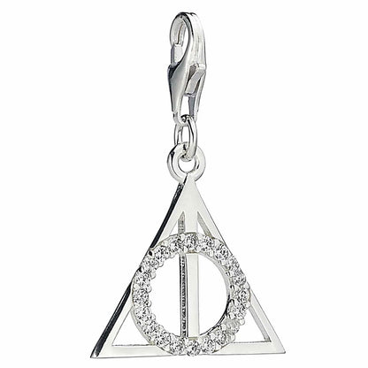 Harry Potter - Deathly Hallows Clip on Charm with Crystal Elements