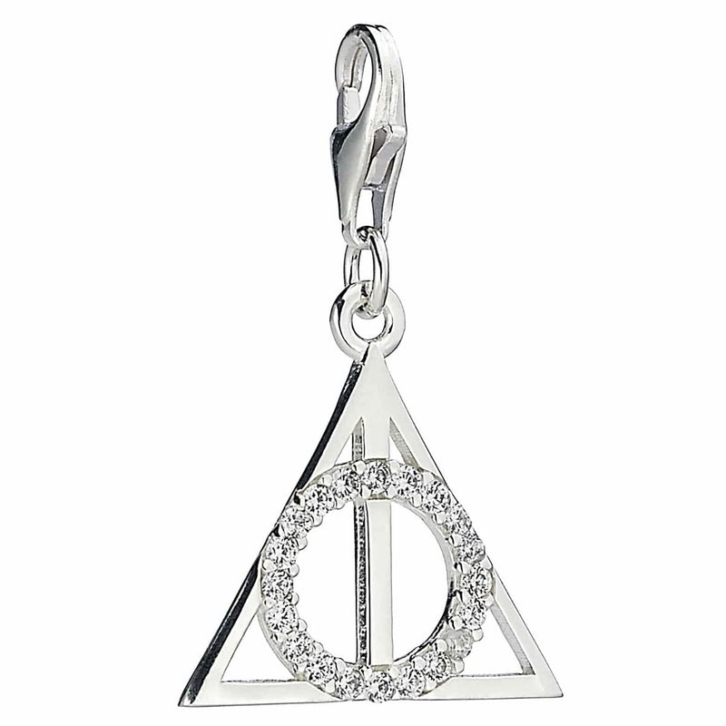 Harry Potter - Deathly Hallows Clip on Charm with Crystal Elements