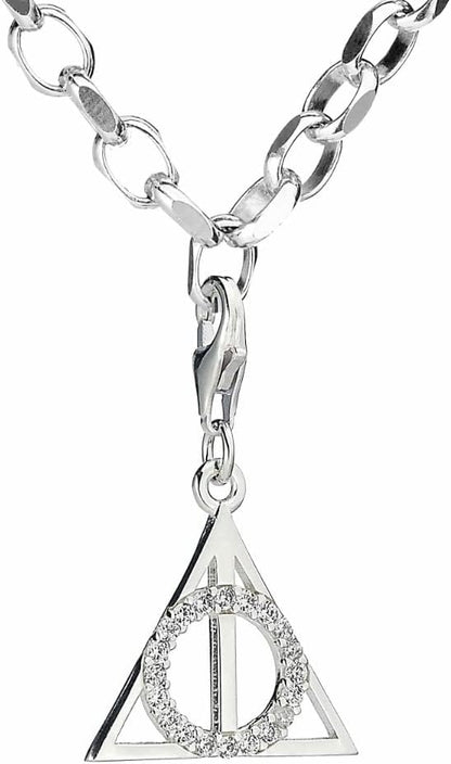Harry Potter - Deathly Hallows Clip on Charm with Crystal Elements
