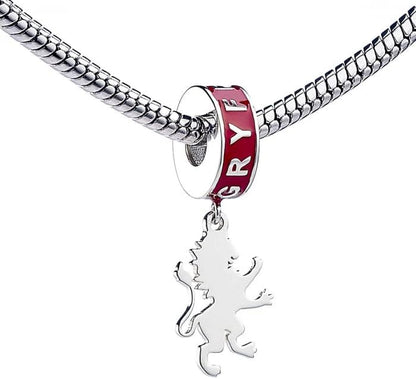 Harry Potter Sterling Silver Gryffindor House Slider Charm