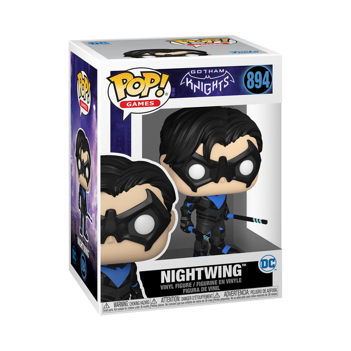 Funko POP! Games: Gotham Knights - Nightwing - Batman - Collectable Vinyl Figure - Gift Idea - Official Merchandise - Toys for Kids & Adults - Video Games Fans - Model Figure for Collectors