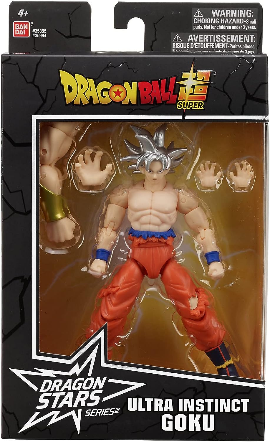 Dragon Ball Bandai Super - Dragon Star Figure 17 cm - Goku Ultra Instinct - 35994