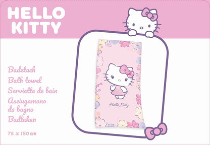 Hello Kitty Velours-Handtuch Hello Kitty 75 x 150
