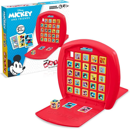 Winning Moves - Match - Mickey and Friends - Kinderspiel - Alter 4+ - Multilingual