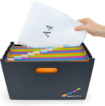 Rapesco 1552 SupaFile Plus 13-Part A4+ Desktop Expanding File Organiser