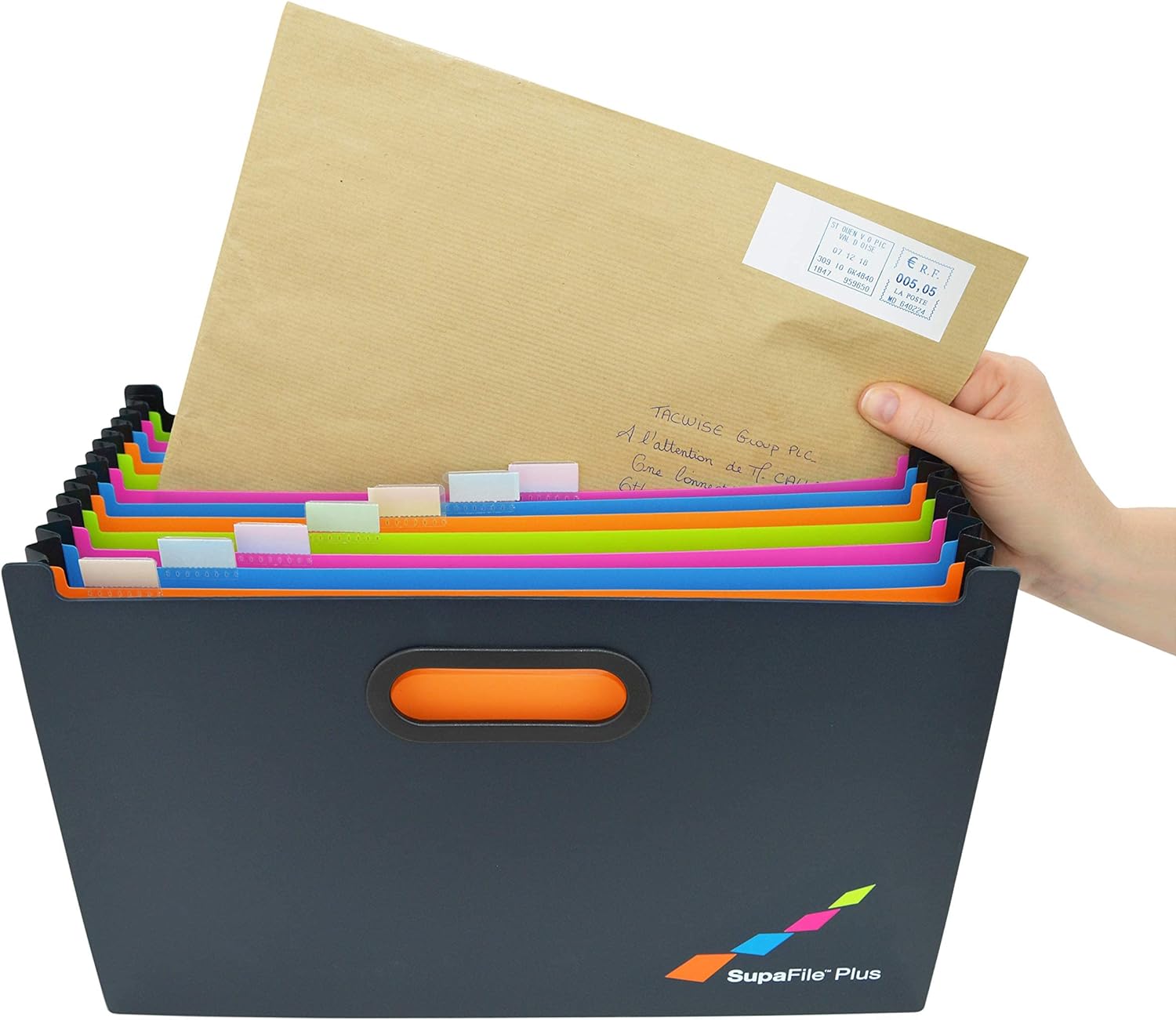 Rapesco 1552 SupaFile Plus 13-Part A4+ Desktop Expanding File Organiser