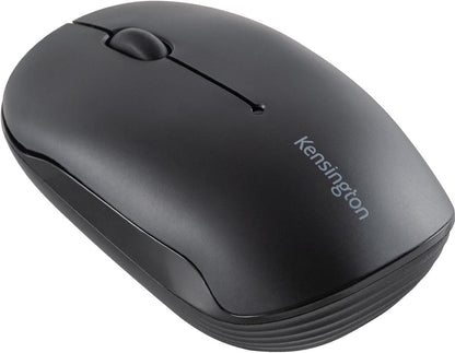 Kensington Bluetooth Mouse - Wireless Pro Fit Bluetooth (3.0 or 5.0) Compact Mouse, Ambidextrous Small Computer Mouse Ideal for Small Desk & Home Office, Windows, Mac & Chrome Compatible (K74000WW