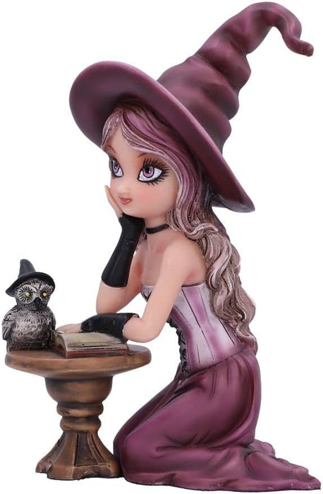 Nemesis Now Agatha Witch Figurine, Purple, 15cm