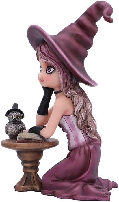 Nemesis Now Agatha Witch Figurine, Purple, 15cm
