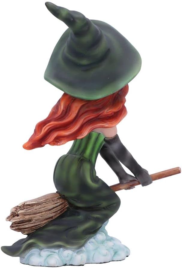 Nemesis Now Willow Witch Figurine, Green, 16cm