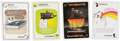 Asmodee - Exploding Kittens - Card Game, Party Game, 2-5 Players, 7+ Years, Edition in Italian