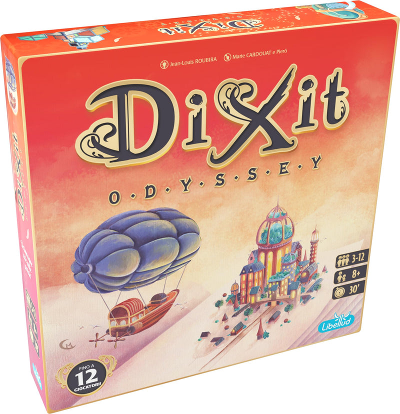 Asmodee Italia, Dixit Odyssey, Brettspiel, italienische Ausgabe, 8005.