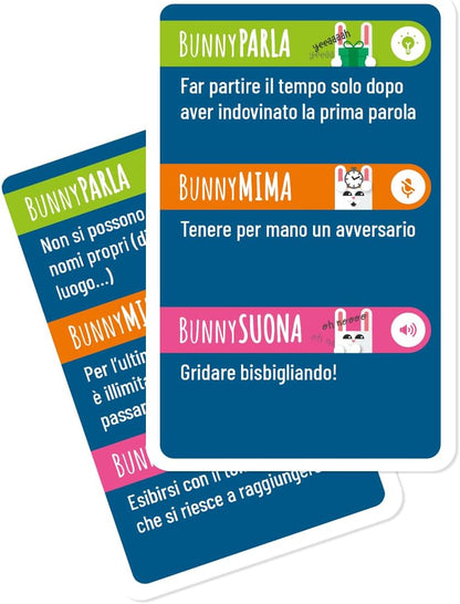 Asmodee Bunny Hops, Party Game, 4-16 Players, 14+ Years, Italian Edition