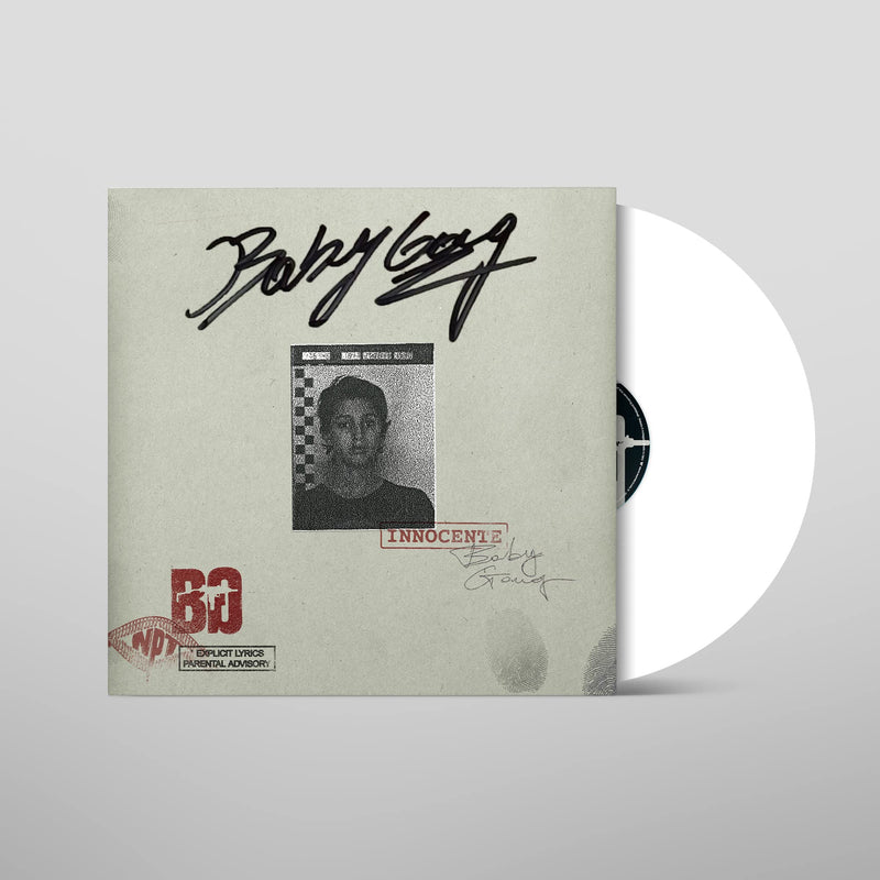 Innocente - Vinile Bianco Autografato Ly  explicit_lyrics