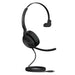 Jabra Evolve2 50 Wired Mono Headset Air Comfort Technology, Noise-cancelling Mics, and Active Noise Cancellation - MS Teams Certified, Works with All Other Platforms - Black Black Mono Optimized for