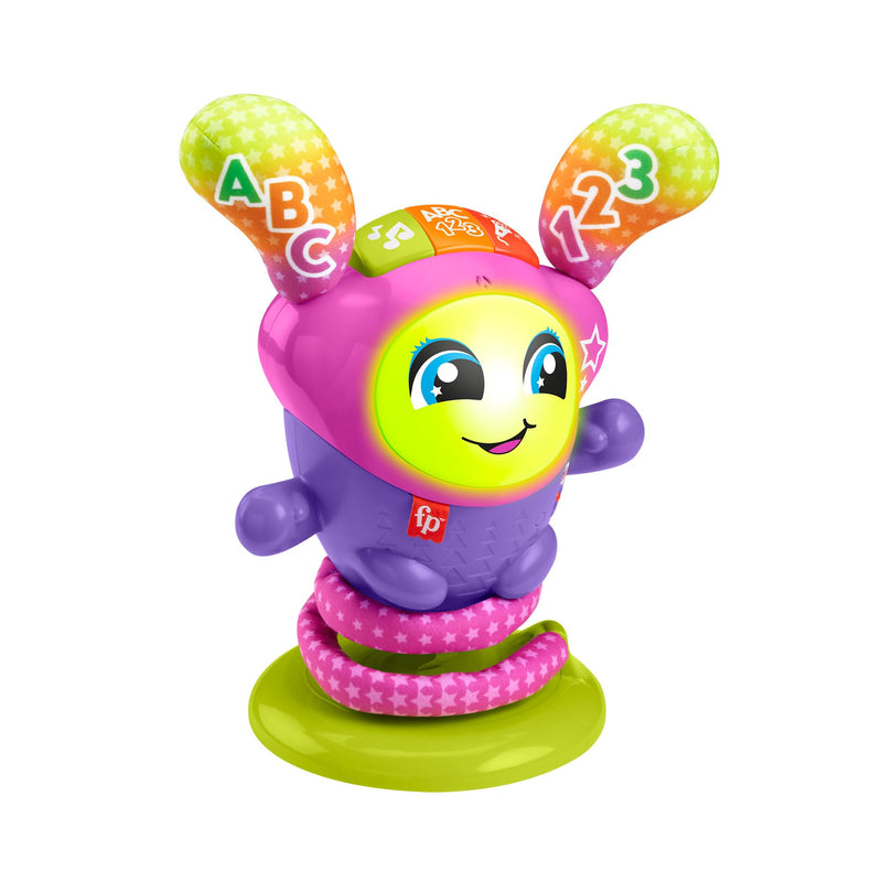 Fisher-Price DJ Bouncin’ Star Baby Toys | Educational Toys for 1 Year Old Boys and Girls | 1 Year Baby Gifts | Interactive Toys for 1 Year Old Girls and Boys | UK English Version 9-36m, HRC48