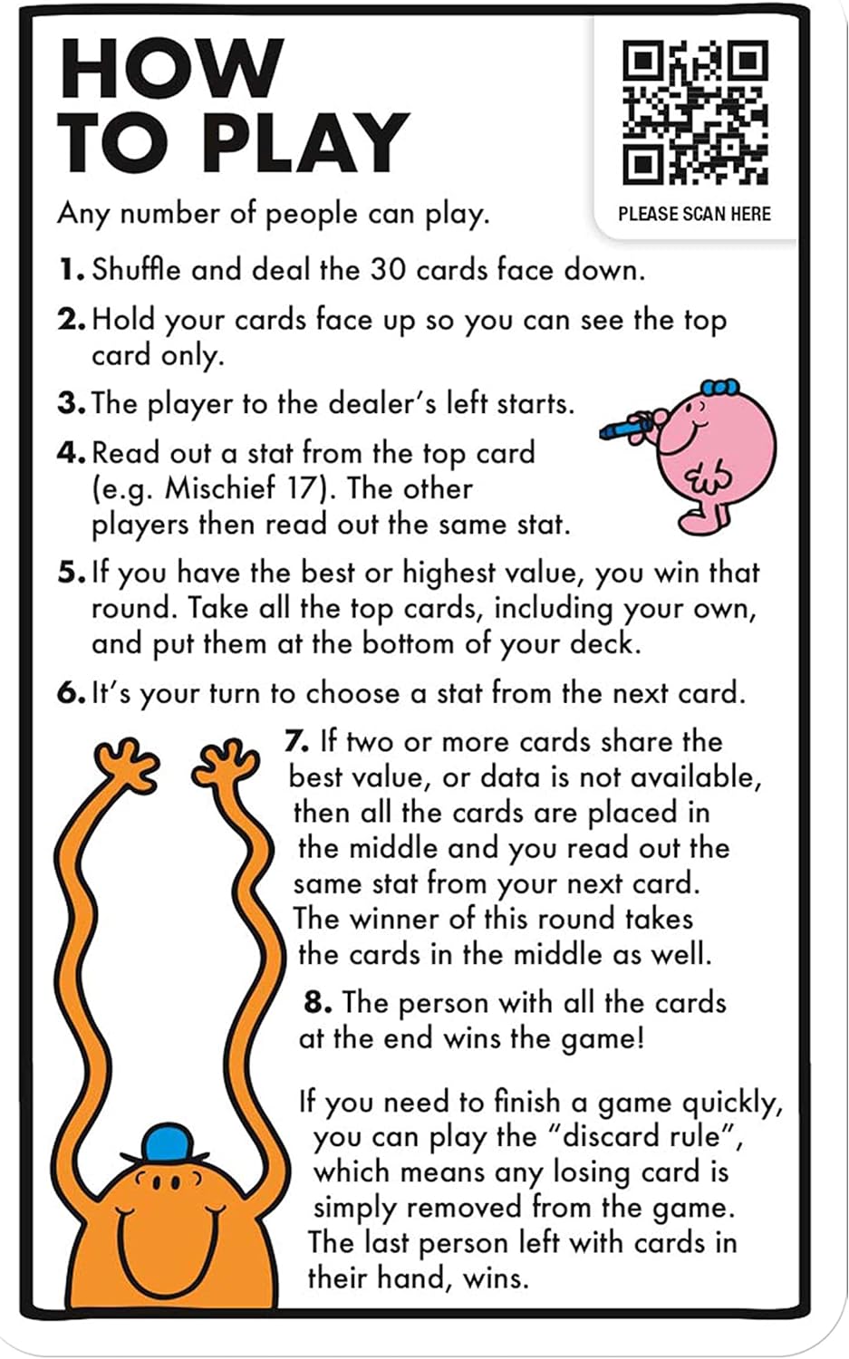 Top Trumps Mr Men and Little Miss