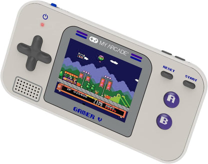 My Arcade Gamer V Classic-Purple: Portable Gaming System with 220 Games, 2.5" Color Display, Pocket Size (DGUN-3920)